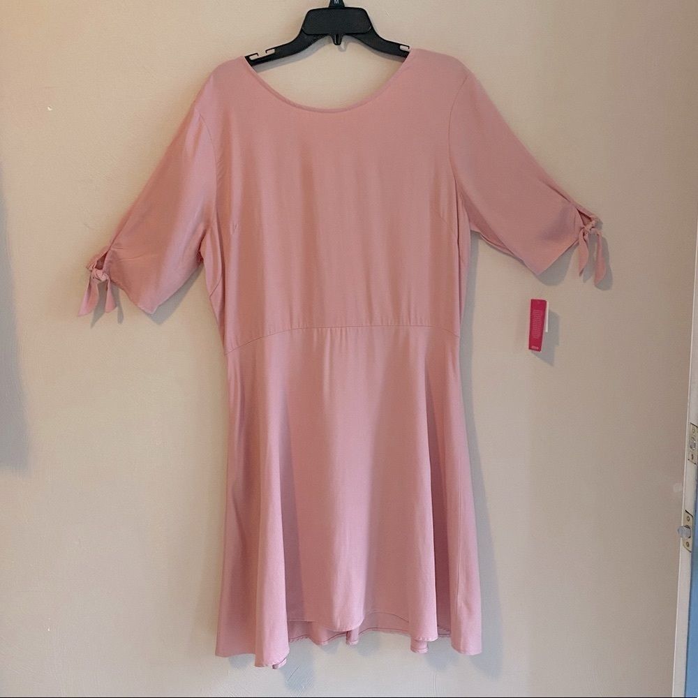 NWT Just Fab Blush Pink Plus Size Dress